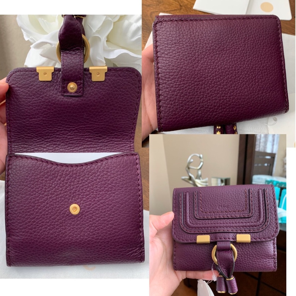 ❌SOLD❌NWT Chloe “Marcie” Bi-Fold Wallet - Picture 3 of 8